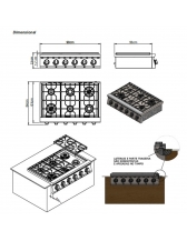 Range Top 6 Queimadores