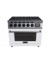 Fogão Digital 6 queimadores - Branco